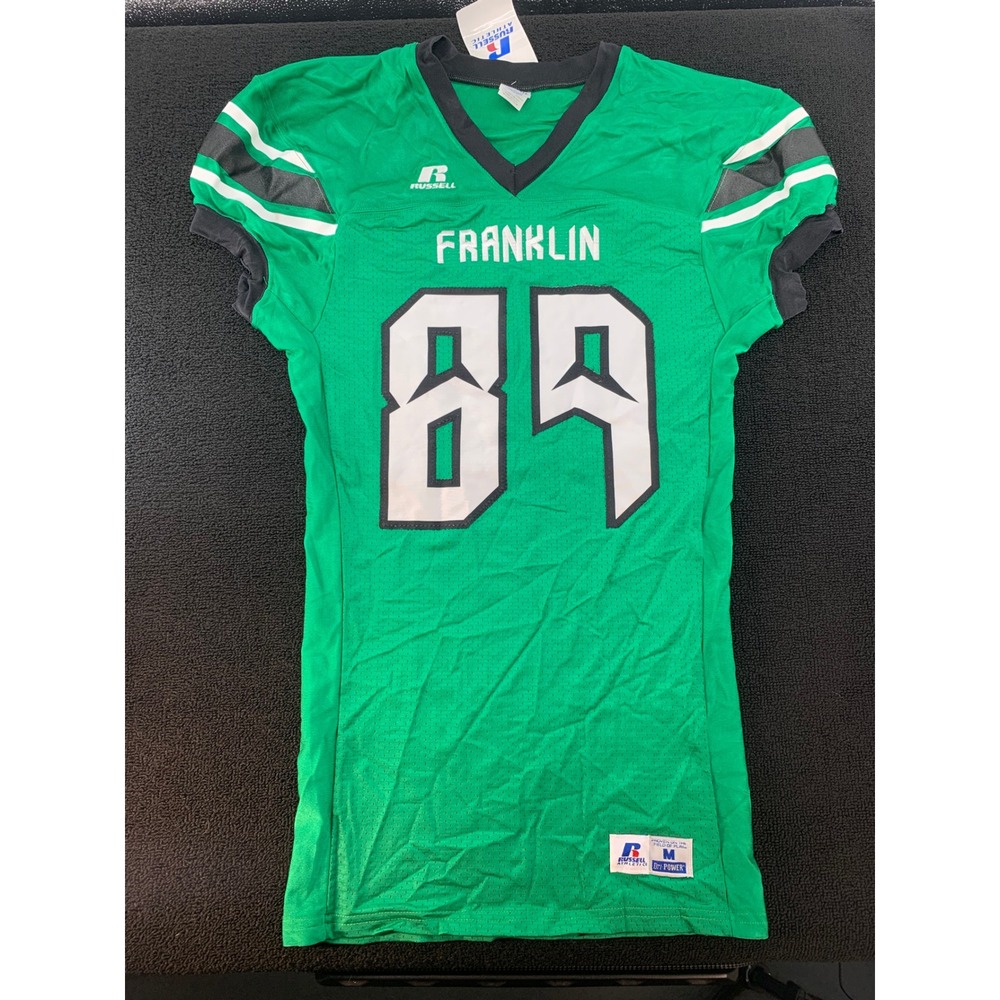 Russell Athletic Franklin 89 Football Jersey Green Men's Size‎ Medium